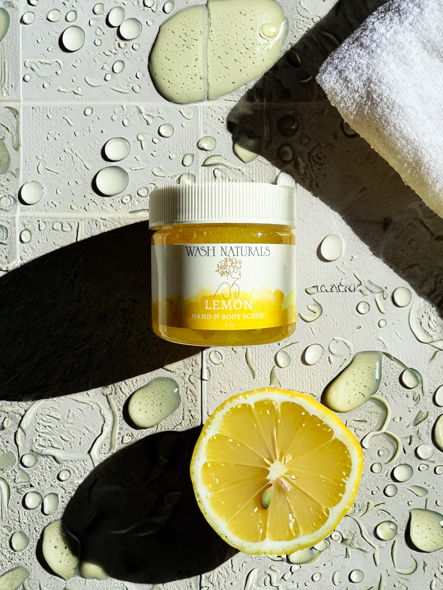 Lemon Mini Hand & Body Scrub